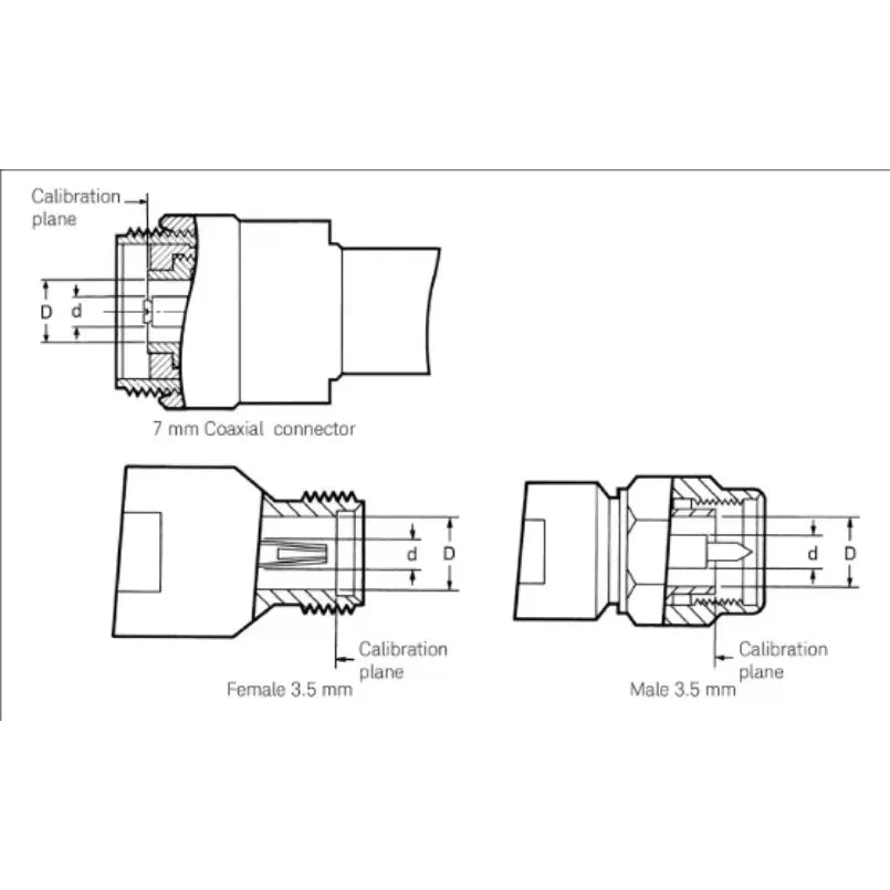 Keysight 85056KE02 Economy Mechanical Calibration Kit, DC to 40 GHz, 2.92 mm,  2-port  lexso