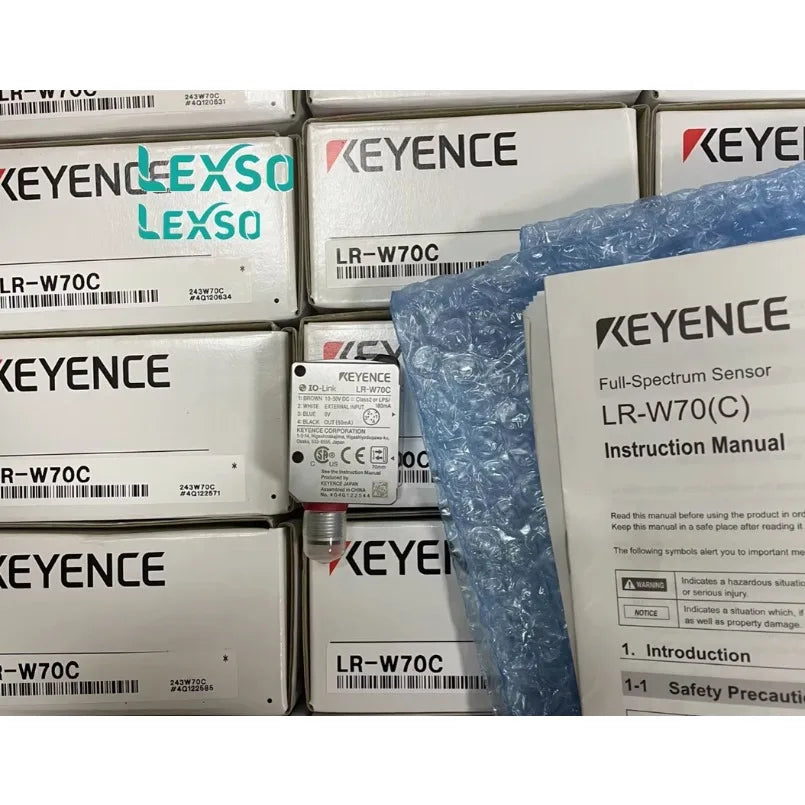 New and Original KEYENCE LR-W70C Self-Contained Full-Spectrum Photoelectric Sensor lexso