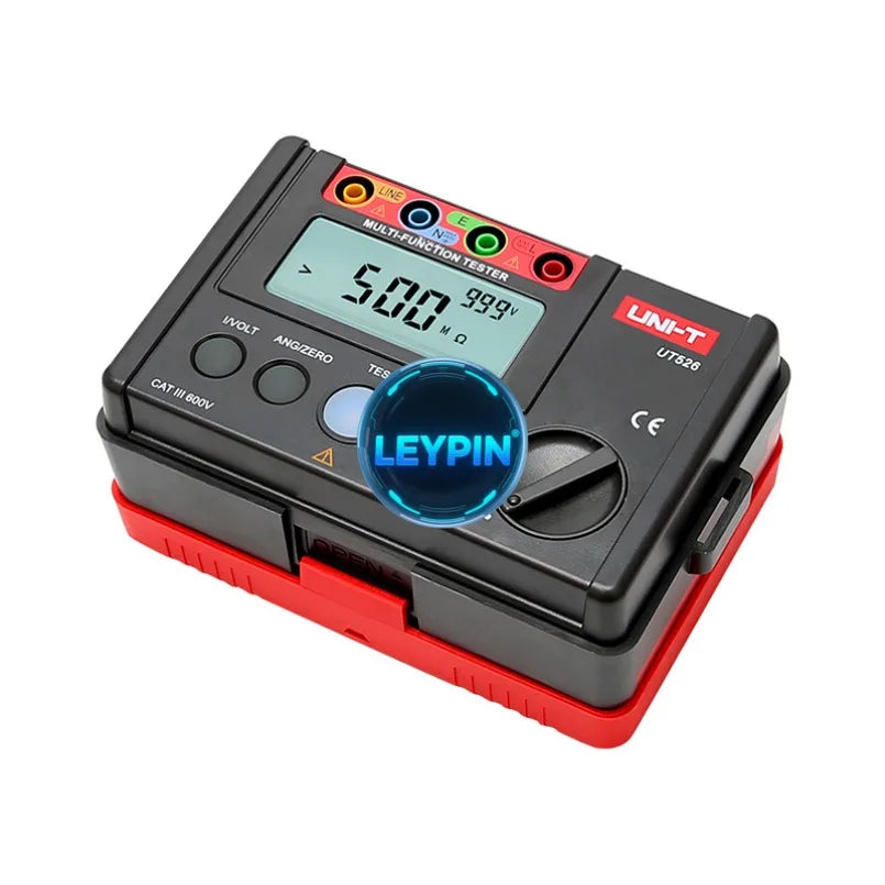 UNI-T UT526 1KV Multifunction Electrical Meter Insulation Resistance RCD Status Low Resistance Continuity 5     lexso