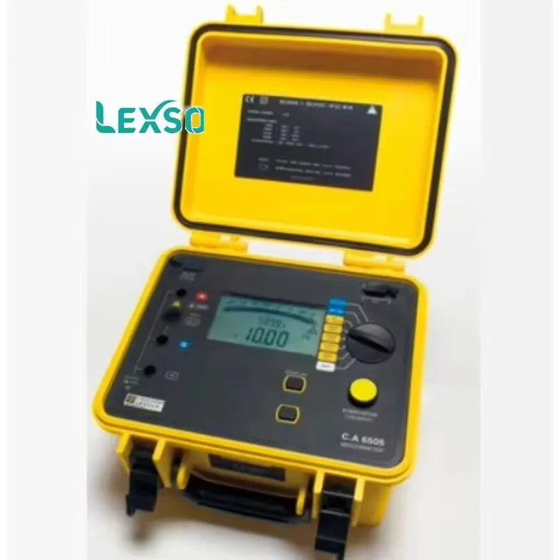 C.A 6505 5kV   CHAUVIN ARNOUX   1PCS  Programmed Digital Insulation Tester   lexso