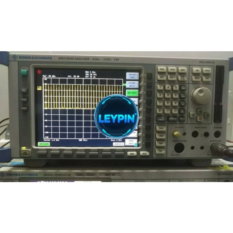 Rohde Schwarz High-Performance FSP3 Spectrum Analyzer 9KHz-3GHz Frequency Range     lexso
