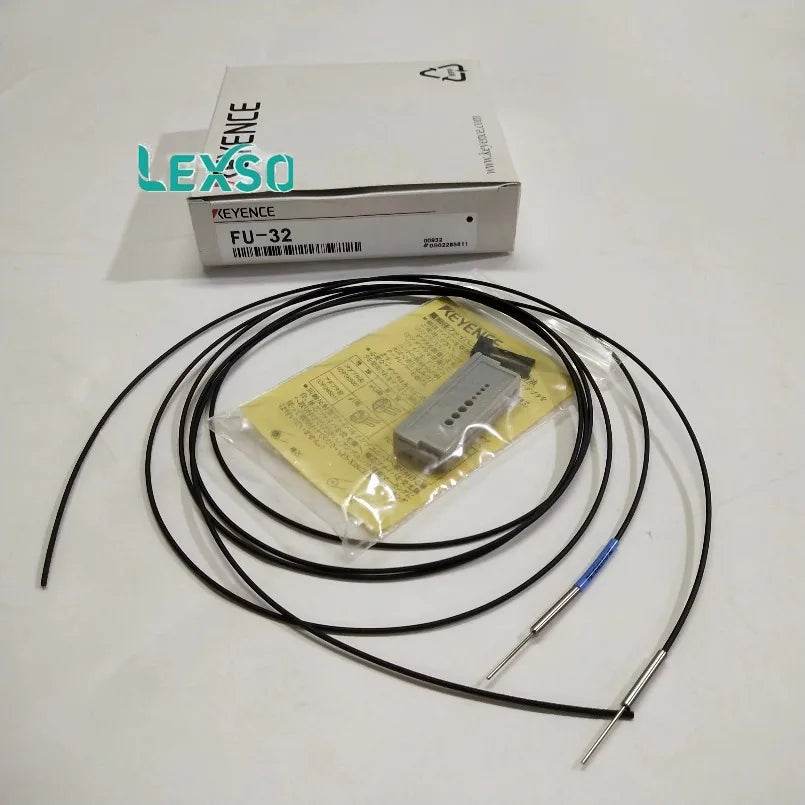 KEYENCE Fiber Unit Reflection Type FU-32 Digital Fiber Optic Sensor New Original in Stock lexso