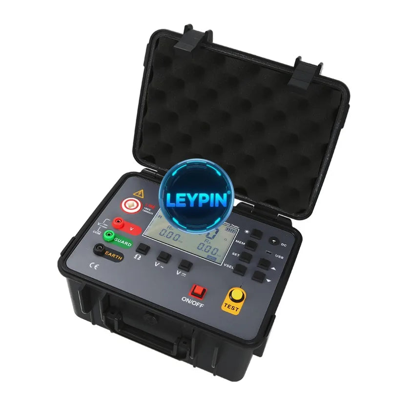 UNI-T UT515A High-voltage Insulation Resistance Tester with Absorption Ratio and Polarization Index Measurement     lexso