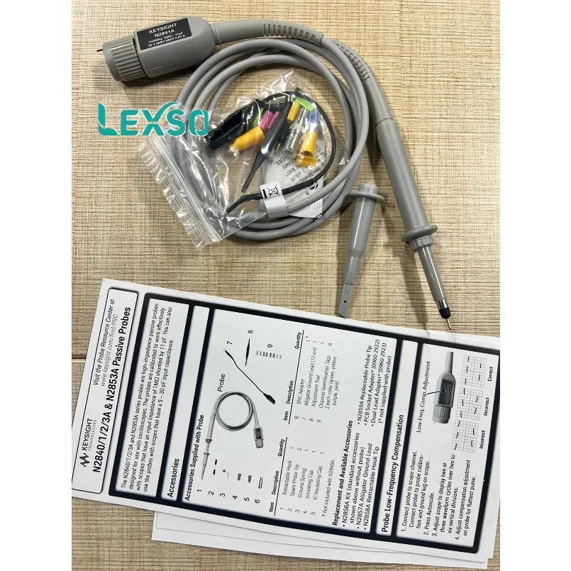 Keysight N2841A Passive Probe, 10:1, 150 MHz, 1.2m   lexso