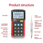 UNI-T UT315A RMS Tester Vibration Meter Industrial Digital Vibration Meter Device Probe Vibration Analyzer lexso