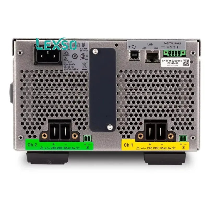 Keysight &Agilen EL34243A 600W Dual Input Desktop Electronic Load Including Dual Input 150V 60A 300W Made in America lexso