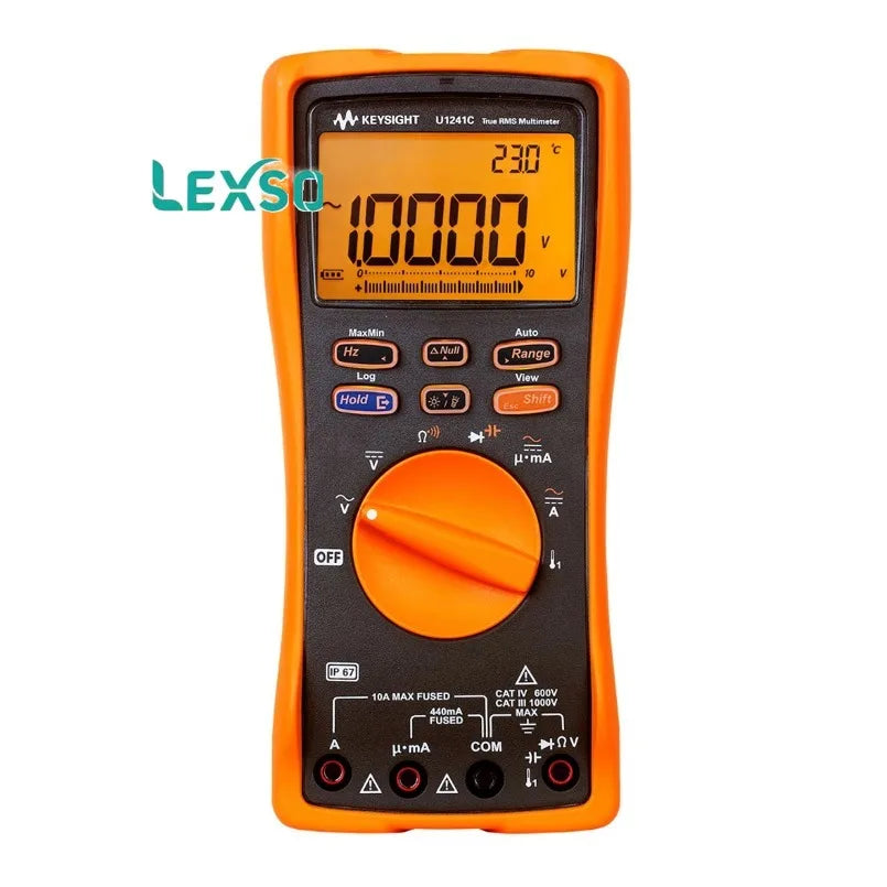 Keysight U1241C 4-Digit Handheld Digital Multimeter IP67 Electronic Measuring Instrument   ytdi