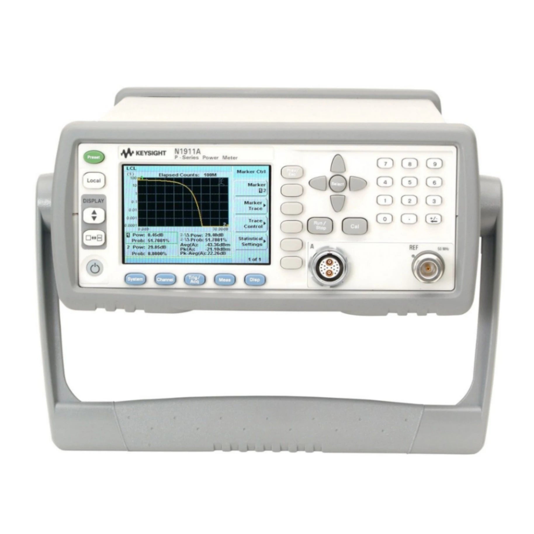 Keysight N1911A P-Series Single Channel Power Meter 30MHz -70 to +44 DBm 9kHz to 110GHz 2-Year Warranty