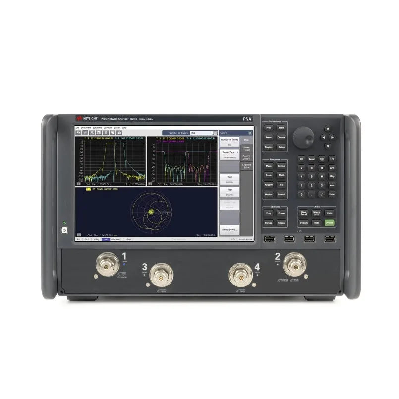 Keysight N5221B PNA Microwave Network Analyzer with 2 Built-in Ports Frequency Range 900 Hz/10 MHz to 13.5 GHz lexso
