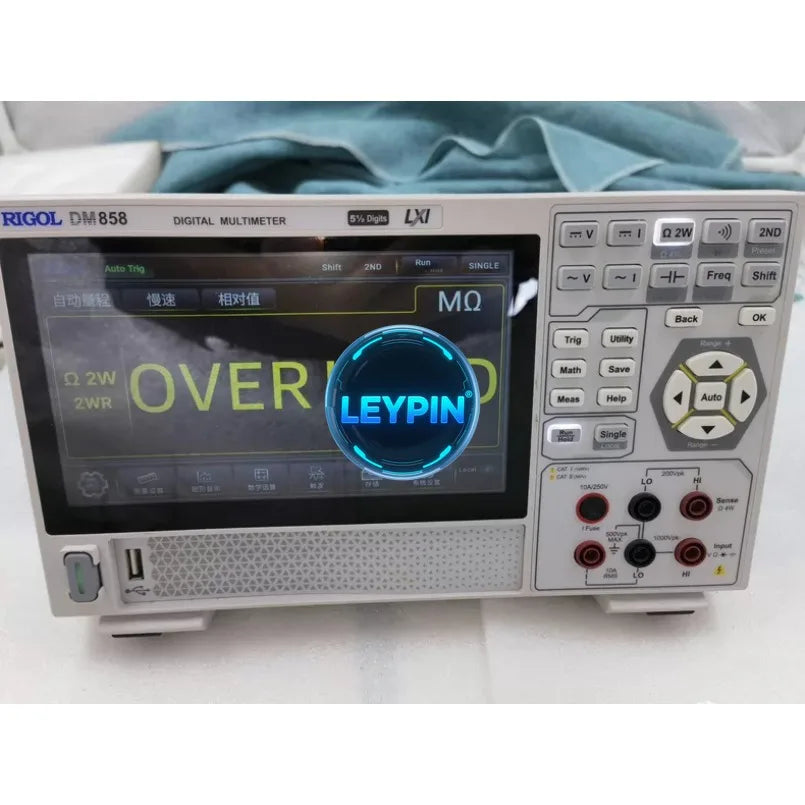 Rigol 5.5-digit Digital Multimeter DM858 11 Types Input Signal Measurements (0.01%+1) Accuracy 80 Rdgs/s Type-C Power     lexso