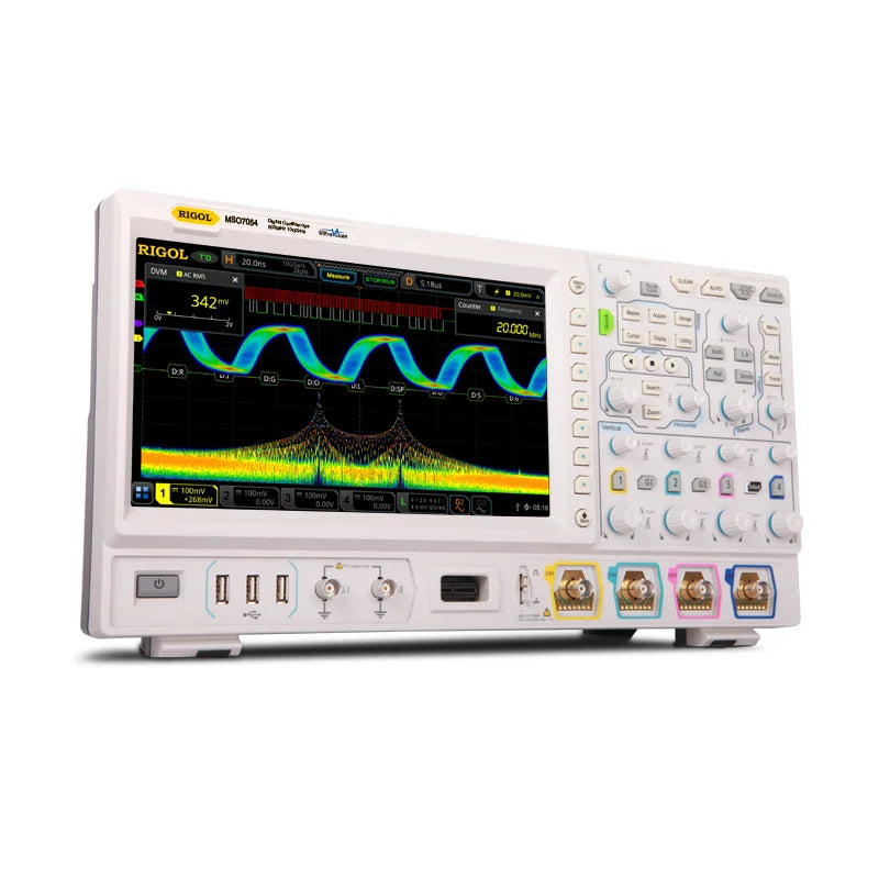RIGOL DS7024 Oscilloscope 4CH 200MHz Digital 10GSa/s Sample Ratelexso