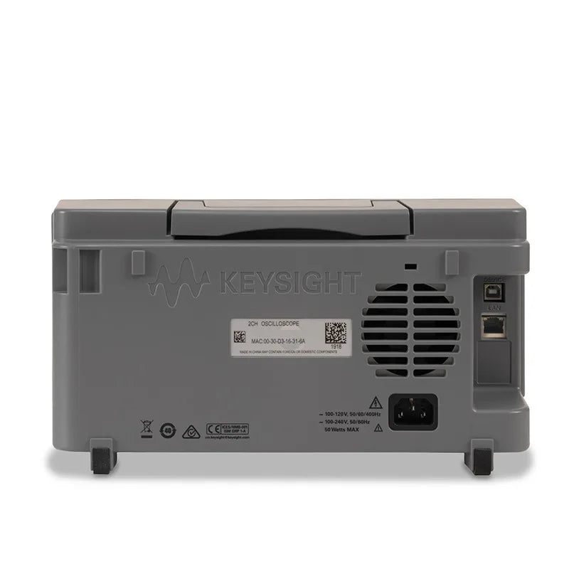 Keysight EDUX1052G 50 MHz Digital Oscilloscope 2 Analog Channels Built-in Waveform Generator Customized OEM Support for Test Instruments
