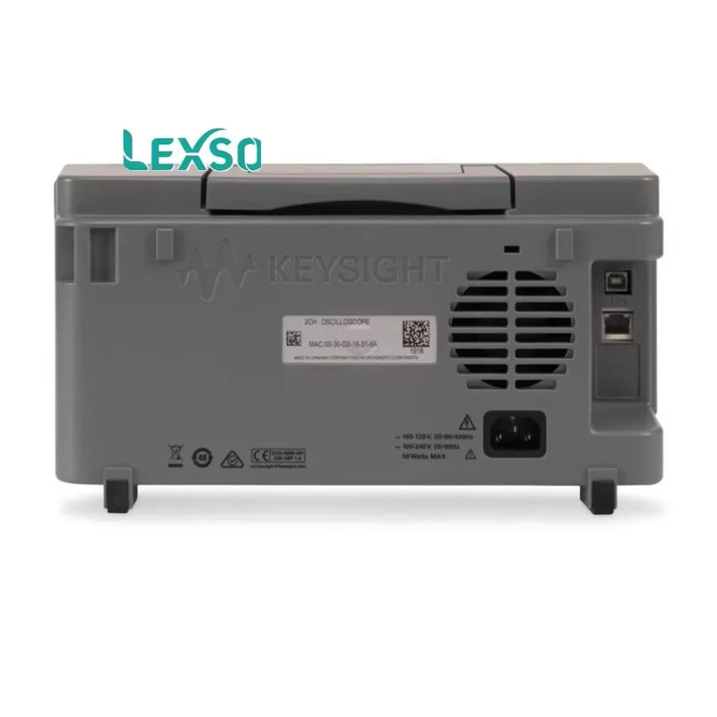 Keysight Dsox1202A USB Portable Dual Channel Digital Oscilloscope with Edux1052A/G High-Performance Product lexso