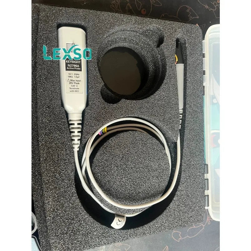 Keysight N2796A Active Probe, 2 GHz, -3dB,1pF,Wide Input Dynamic Range ( 8V) and Offset Range ( 12V)   lexso