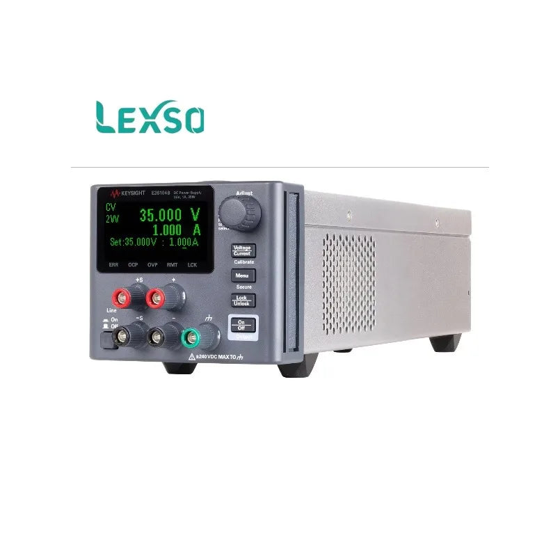 Keysight E36104B DC Power Supply 35V, 1A, 35W, Voltage:0.05% + 12mV, Current:0.05% + 0.6mA, Ripple and Noise:20Hz to 20MHz lexso