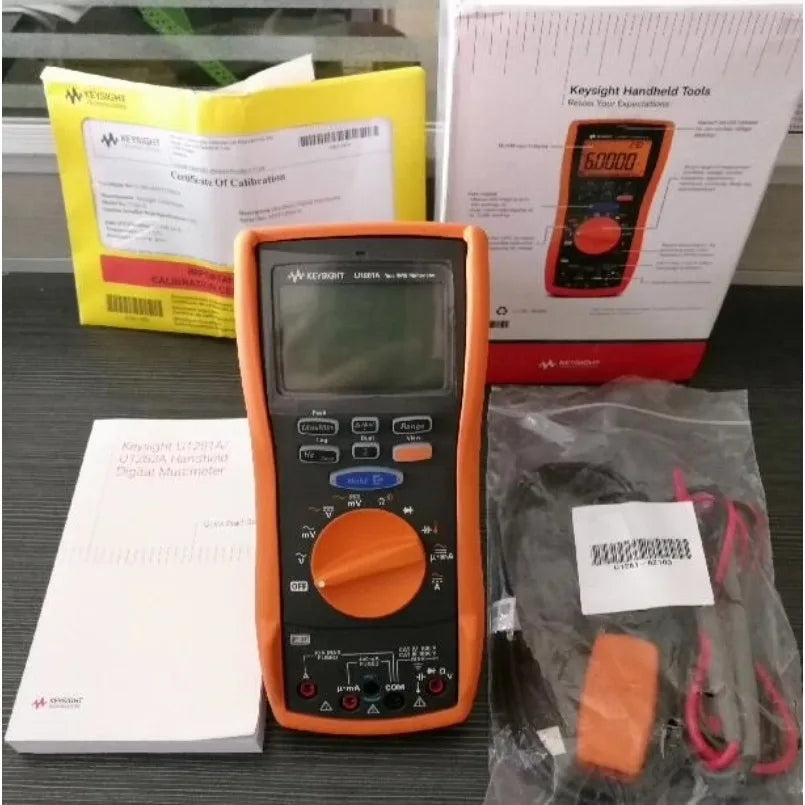 Keysight Handheld Digital Multimeter U1282A 4 1/2 Digits IP67 60000-count display resolution and 0.025%        ytdi
