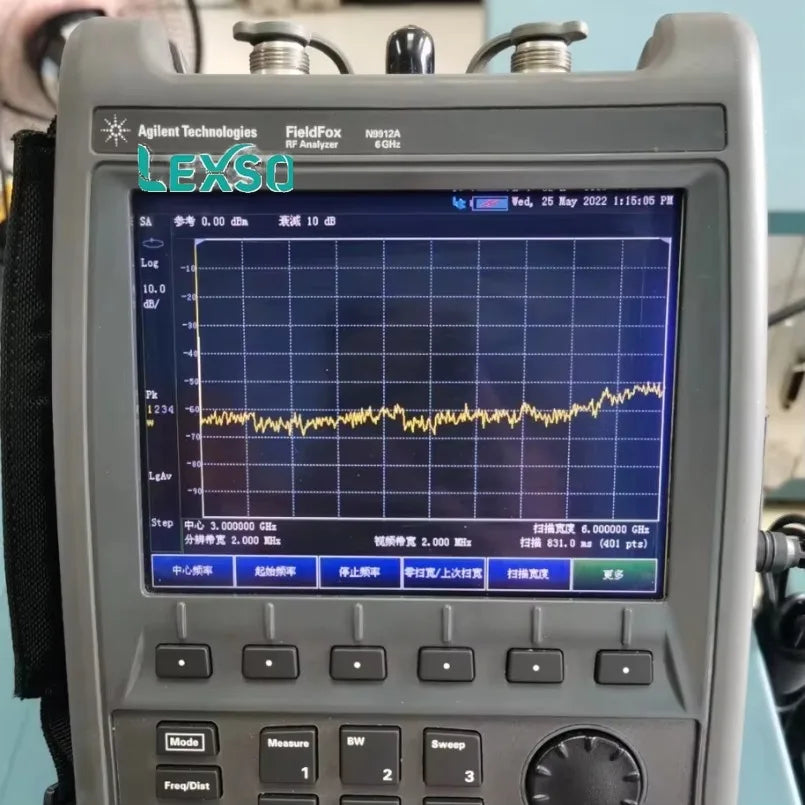 Keysight N9912A FieldFox 4 GHz & 6 GHz Handheld RF Analyzer for Test Instrument lexso