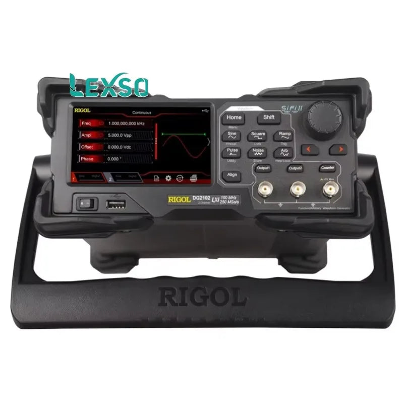 RIGOL DG2052 Dual-Channel 50 MHz Arbitrary Waveform Function Generator 16-Bit Resolution 250 MSa/s Sample Rate r Warranty lexso