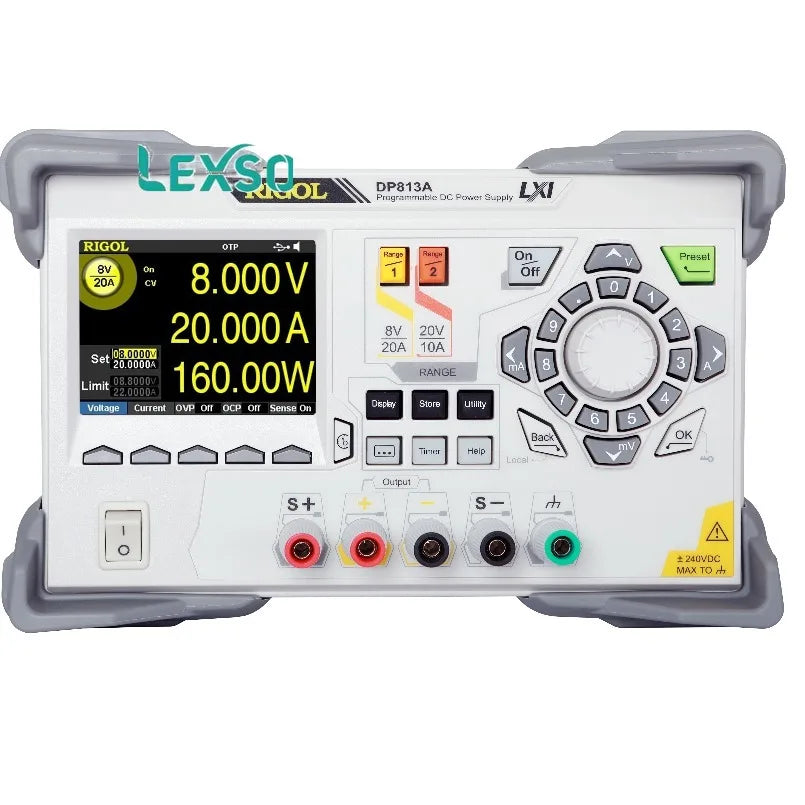 RIGOL DP831 Oscilloscope 3 Channel 160 Watts 30 Volts OVP/OCP/OTP Protection Functions r Warranty for Measurement lexso