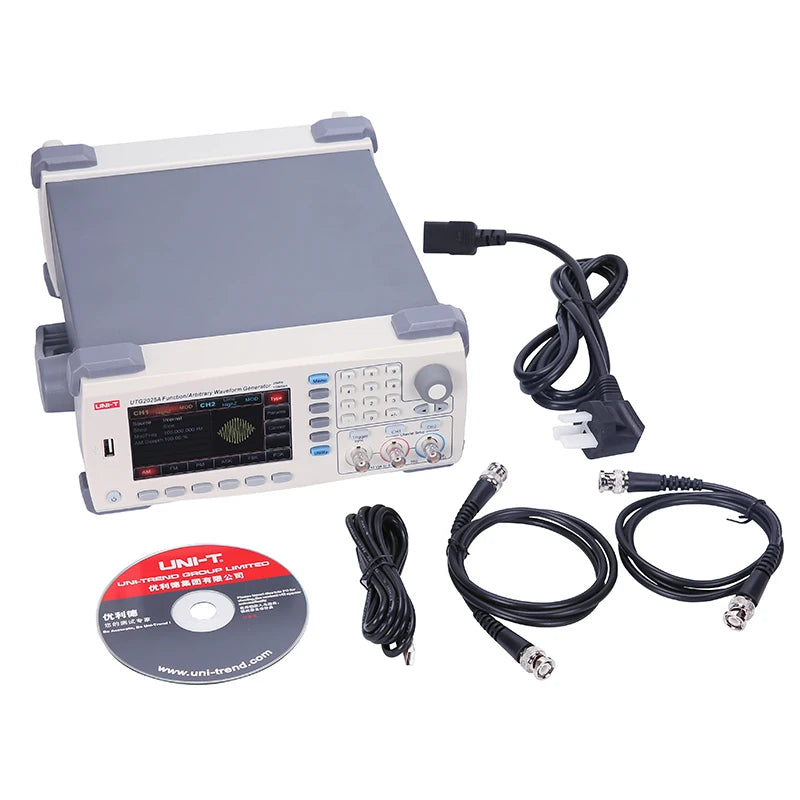 UNI-T UTG2025A Function/Arbitrary Waveform Generator 125MS/s 2 Channel Sample Rate 125MS/s 14bits