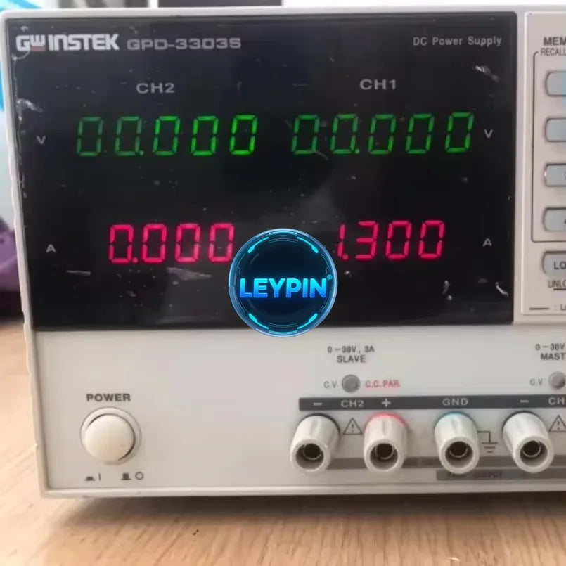 Used 1PCS GW Instek GPD-3303S 3-Channel Programmable Linear DC Power Supply   lexso
