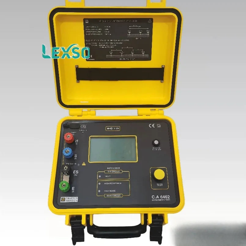 Chauvin Arnoux Ca6462 Digital Multifunctional Earth Resistance Tester   lexso