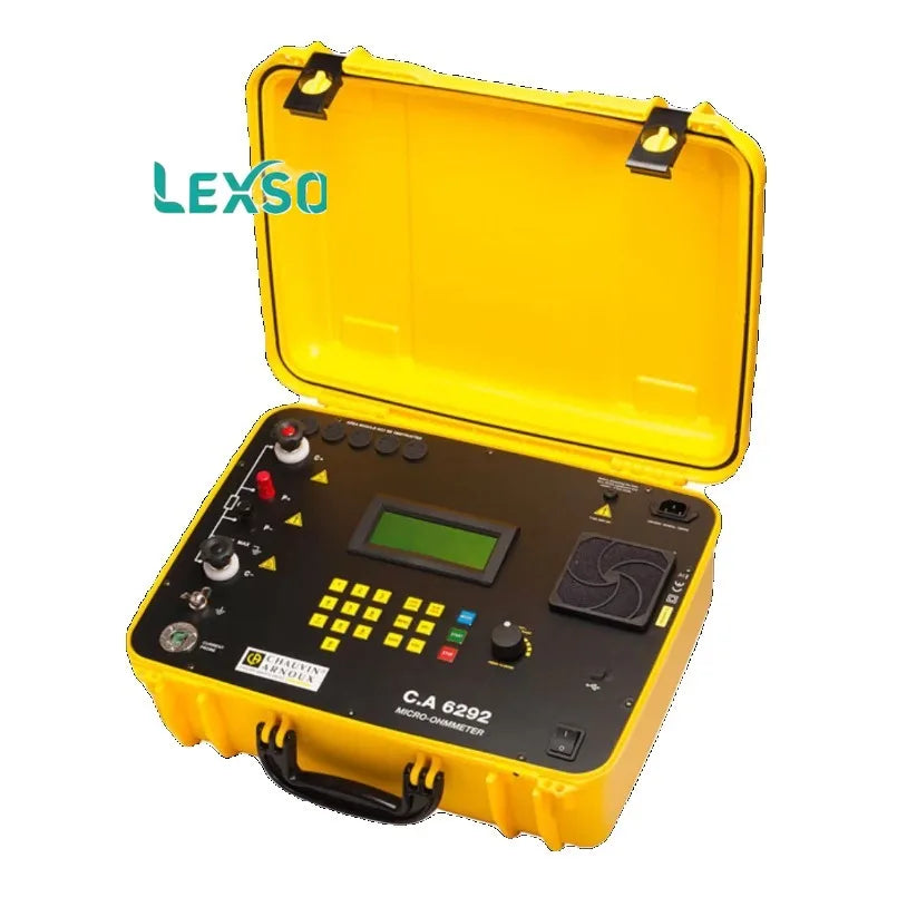 Chauvin Arnoux 6292 Micro Ohmmeter 200A with Software High Precision Resistance Meter    lexso