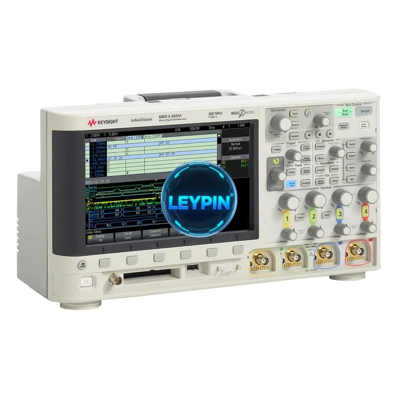 Keysight MSOX3034A Mixed Signal Oscilloscope: 350 MHz, 4 Analog and 16 Digital Channels    lexso