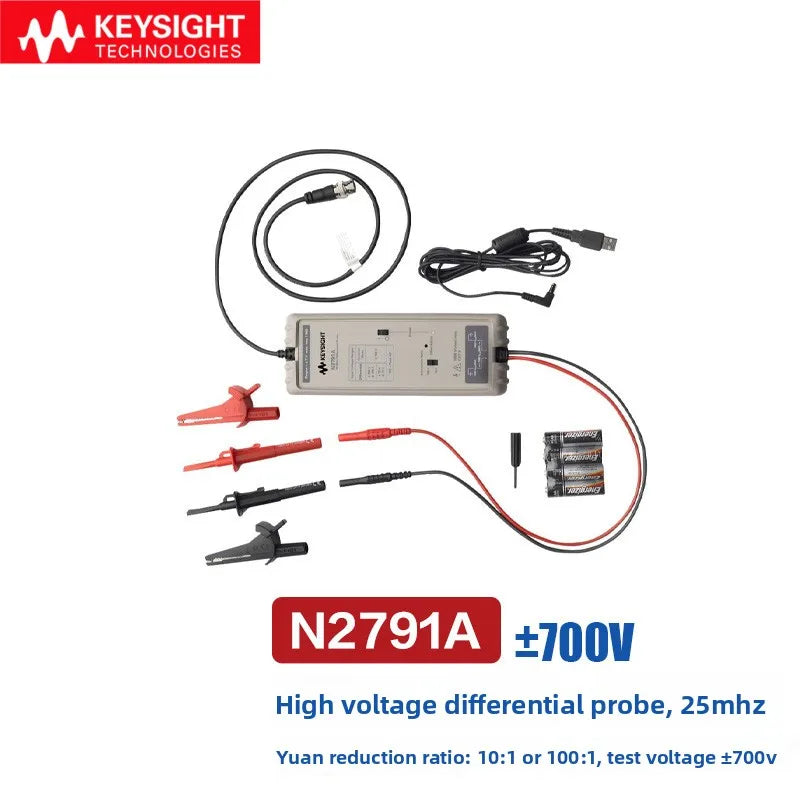 Keysight N2791A Oscilloscope High-Voltage Differential Probe for N2790A N2891A 2805 2804A Models   ytdi