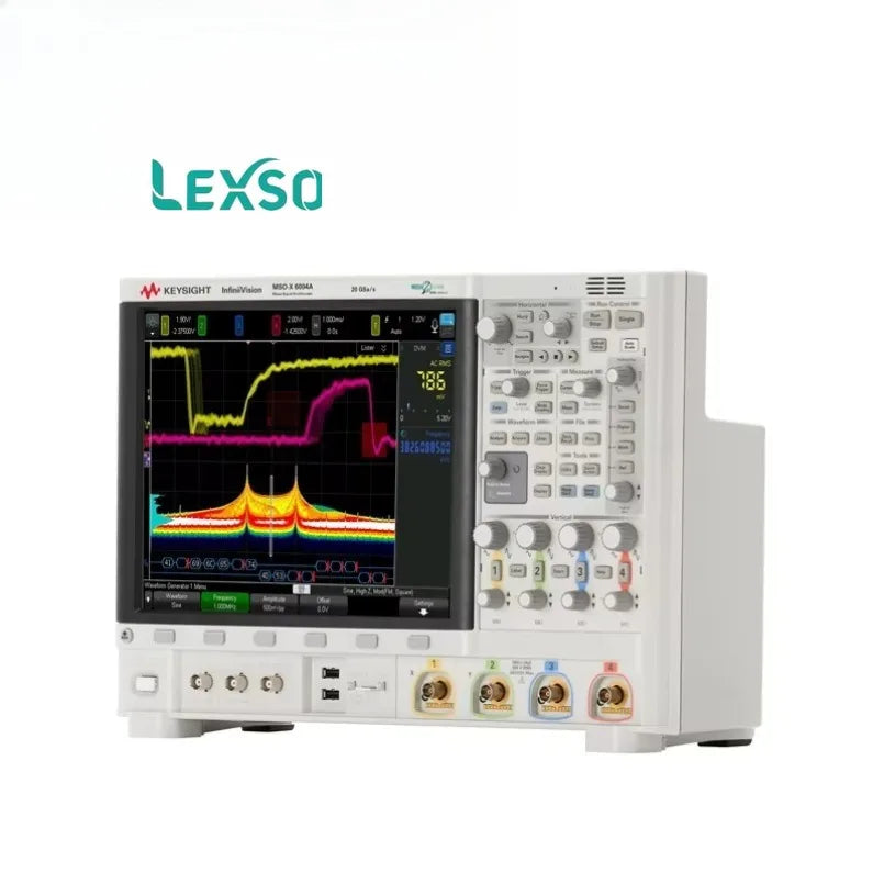 Keysight InfiniiVision Oscilloscope 6000 X Series lab test Oscilloscope Bandwidth Upgrades6 GHz/20GSa/s/1G-6GHz/4ch lexso