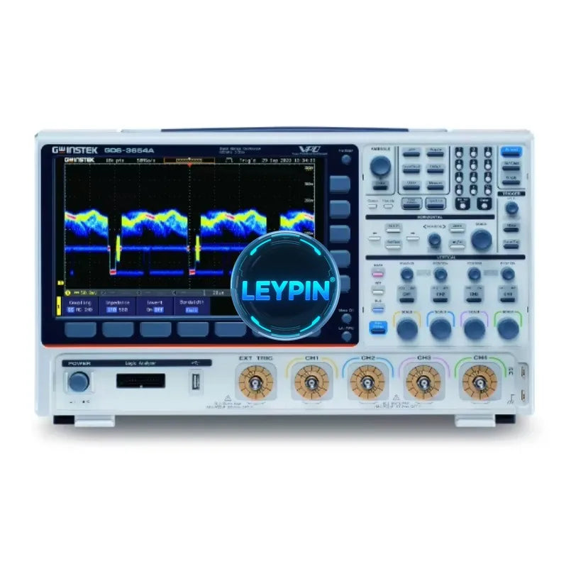 GWinstek GDS-3654A 4-Channel 650MHz Bandwidth Digital Storage Oscilloscope with 5 GSa/s Sample Rate and 8-Bit Resolution     lexso