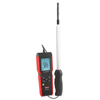 UNI-T UT362H Professional Airflow Temperature Air Volume Split Probe Measurement Hot Wire Anemometer Sensor Wind Speed Meter lexso