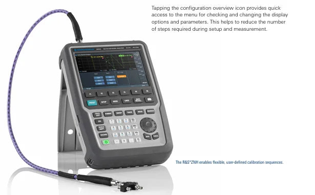 Rohde&Schwarz ZNH18 Handheld Vector Network Analyzer Frequency 30 kHz -18GHz