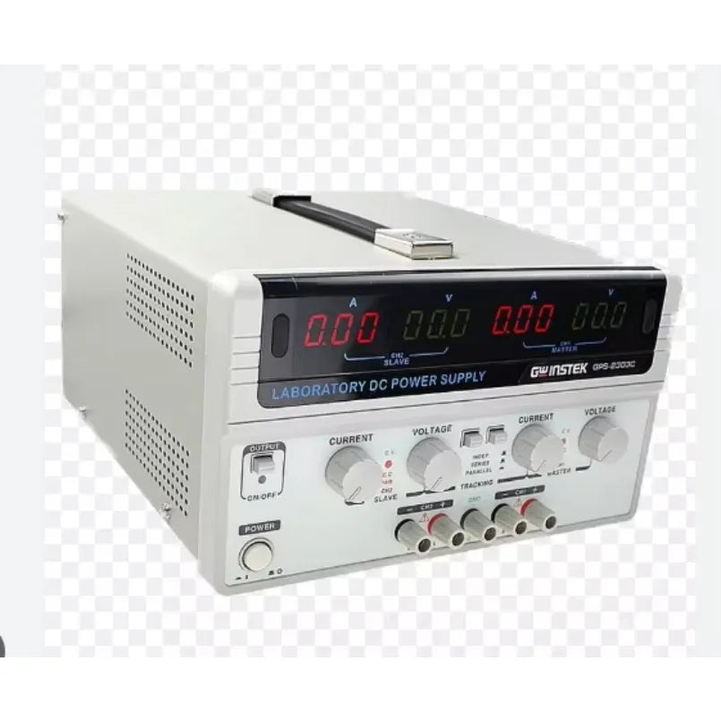 GW Instek GPS-3303C Triple Output Linear DC Power Supply 195W 0-30V/3A X2 5V/3A Fixed Output    lexso