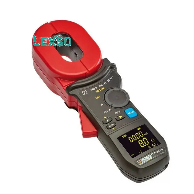 CA CA6418/CA6424 High Accuracy Clamp-Type Ground Resistance Tester CHAUVIN ARNOUX   lexso