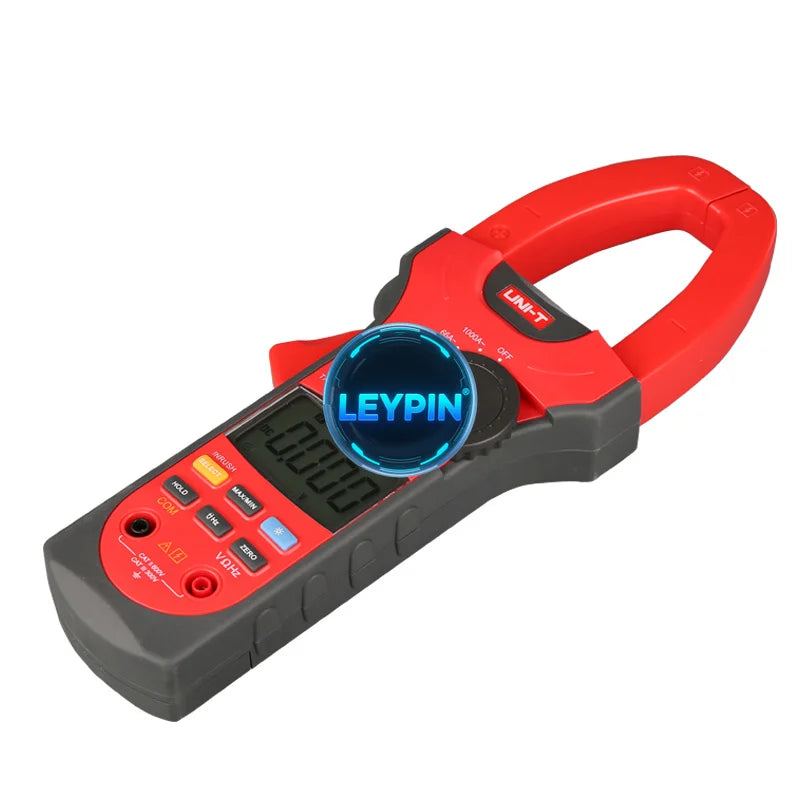 UNI-T UT207 Clamp LCD Digital Multimeter Frequency Measure AC DC Volt Amp Meter Resistance Tester True RMS     ytdi