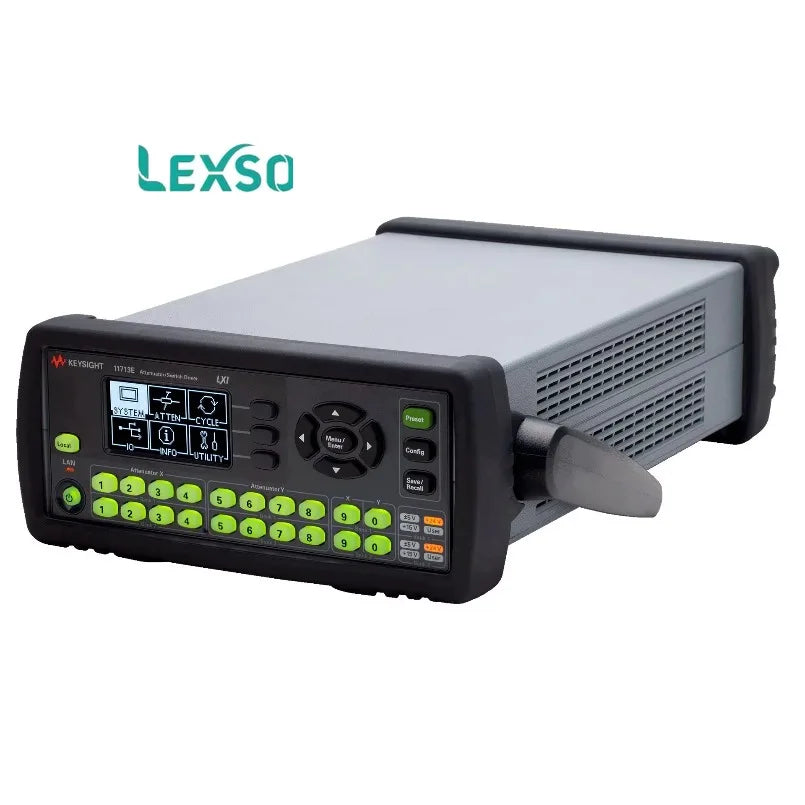 Keysight 11713E Attenuator / Switch Driver,5 V, 15 V, and 24 V Tri-voltage Supply,3.4 a Maximum Continuous Current.    lexso