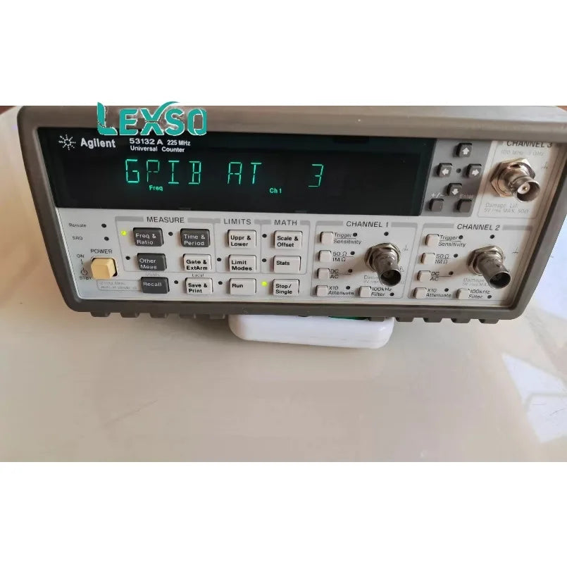 HP KEYSIGHT Agilent 53132A 225 MHz dual-channel   lexso