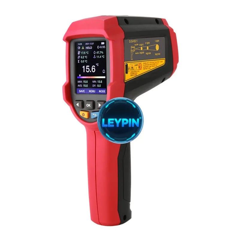 UNI-T UT305A+ UT305C+ Series Infrared Thermometers -50~ 2200 10%RH~90%RH Type K Thermocouple   lexso