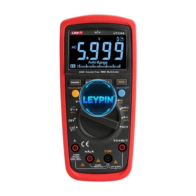 UNI-T UT139S 10a 600v True RMS Digital Multimeter With VFC Function Price Multimeter     lexso