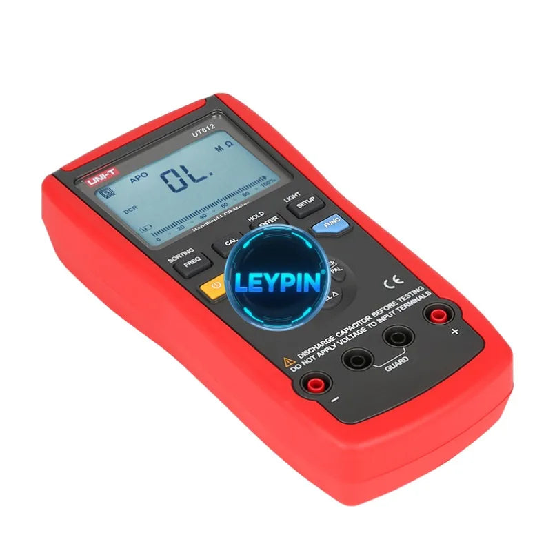 UT612 LCR Digital Bridge Meter Inductance Resistance Capacitance Tester Digital Multimeter      lexso