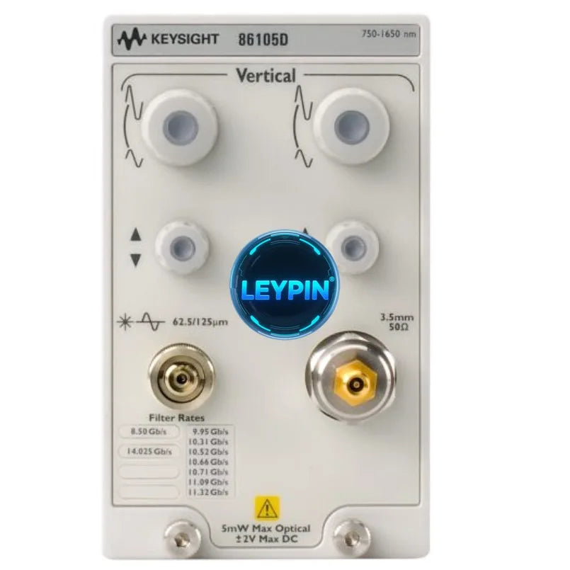 86105D 34 GHz Optical, 50 GHz Electrical Module, 750-1650 nm, MMF And SMF      lexso