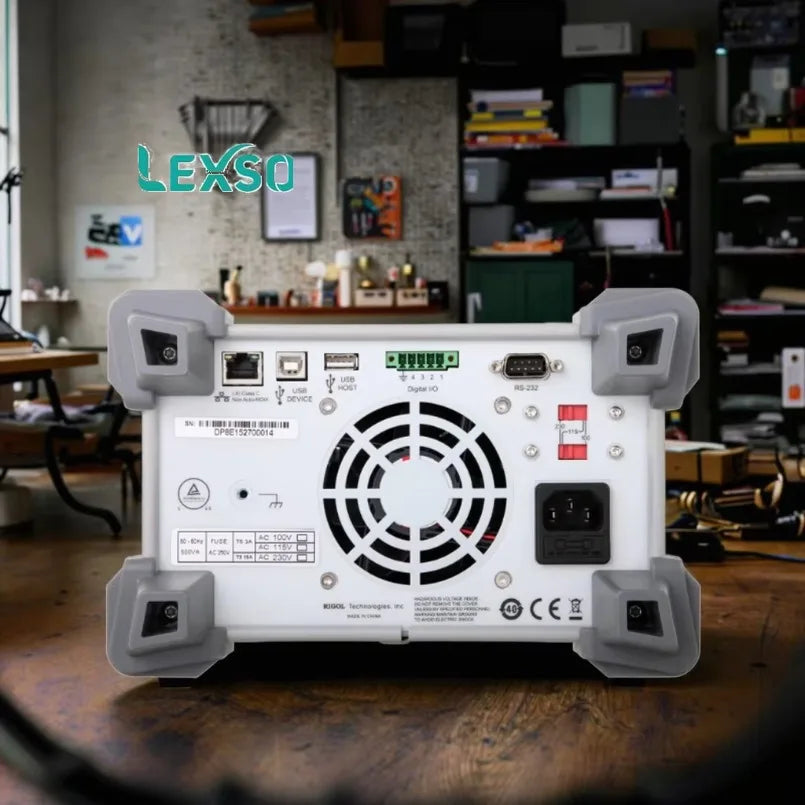 RIGOL DP822A Dual-Channel Programmable Linear DC Power Supply (180W, 20V/5A & 5V/16A) with Low Noise lexso