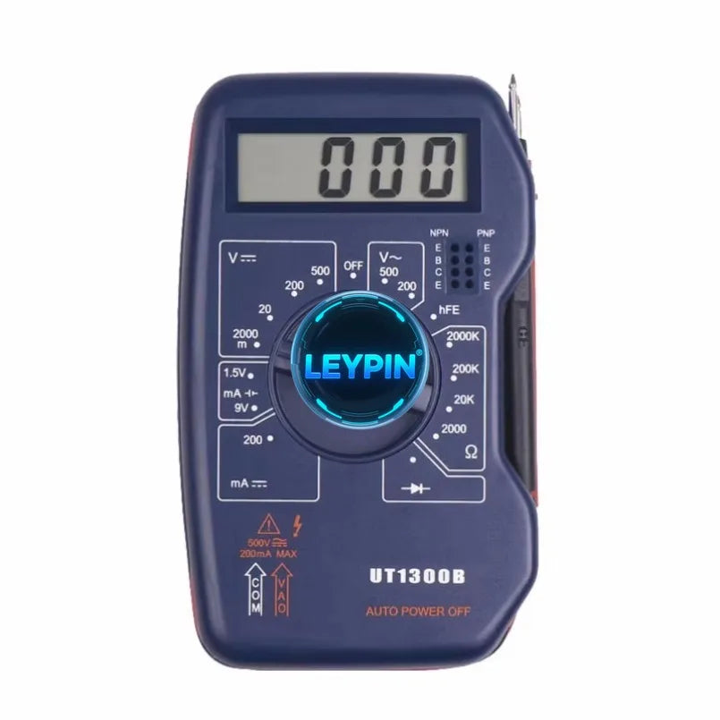 UT1300B Digital Multimeter,with Battery test Two Transistor test Resistance test Universal Table      lexso