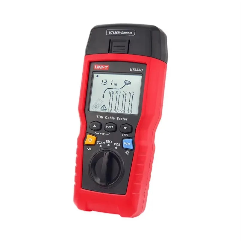 UNI-T UT685B KIT TDR Cable Tester and POE RJ11 RJ45 Finds and Detects Cable Length Line Sequence for Fiber Optic Equipment lexso