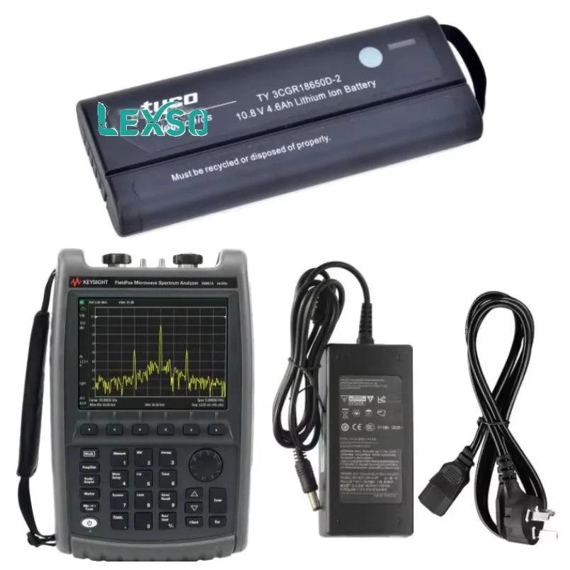 Keysight N9952A FieldFox 50 GHz Handheld Combination Microwave Analyzer  Cable & Antenna, Optional VNA & Spectrum Analysis lexso