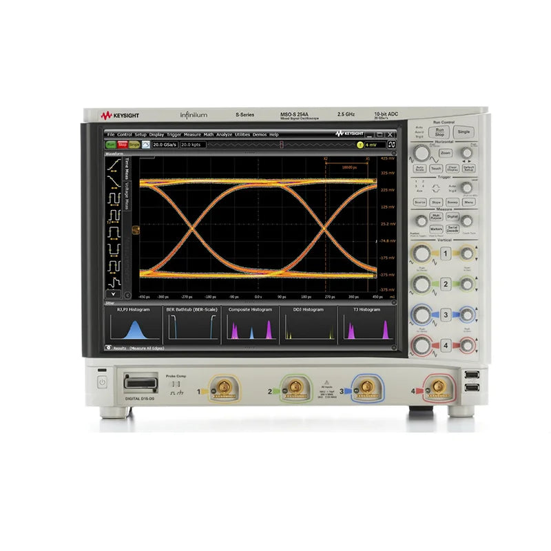 Keysight Infiniium S-Series MSOS254A High-Definition Oscilloscope: 2.5 GHz, 4 Analog Plus 16 Digital Channels - Get a Discount