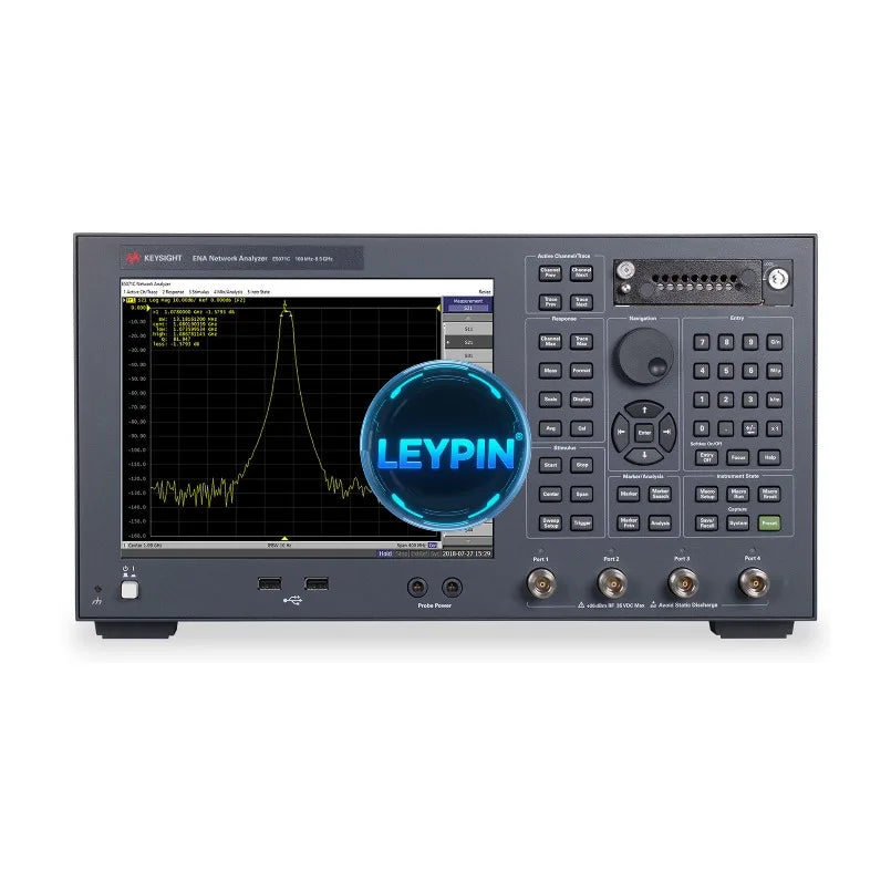 Keysight Agilent E5071C Dual/Quad 9 kHz to 20 GHz Network Analyzer Electronic Measuring Instrument    lexso