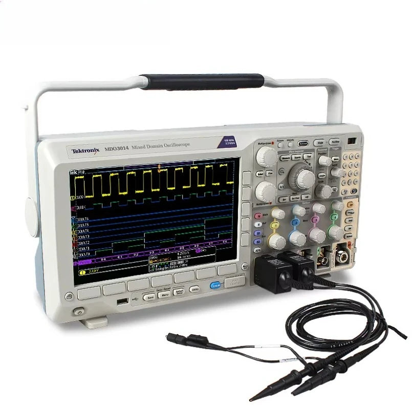 Tektronix MDO3014 Portable 4-Channel Mixed Domain Digital Oscilloscope Multi-Function Handheld Multi-Function MDO3024  lexso