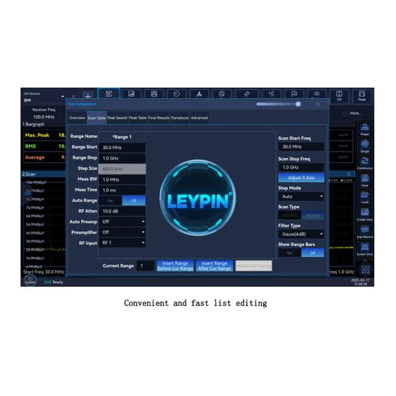 Ceyear 3916H EMI for Receiver (2Hz-50GHz) High-Performance Full-Featured Spectrum Analyzer  OEM Customization   ytdi
